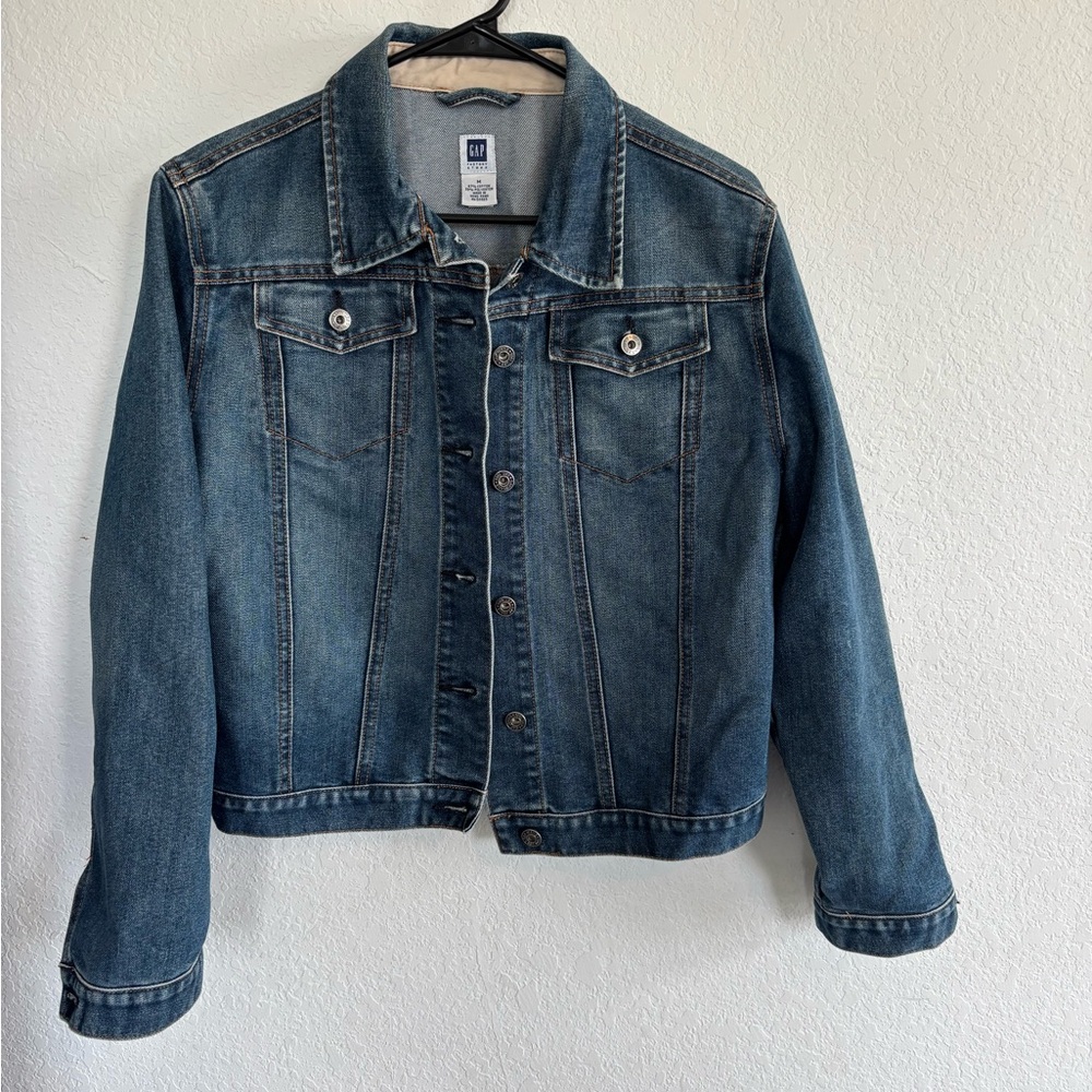 Gap Factory Denim Jean Jacket Size Medium